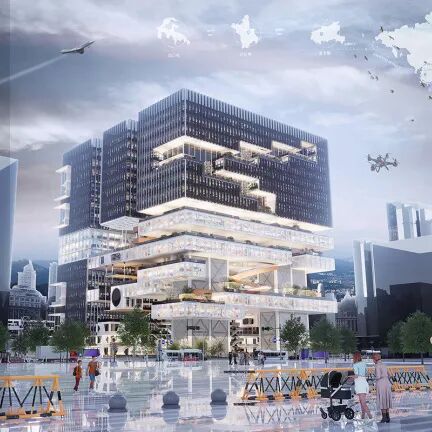 第十届米兰设计周大赛非命题赛场-建筑设计赛道优秀作品赏析(第1辑) · 作品图2