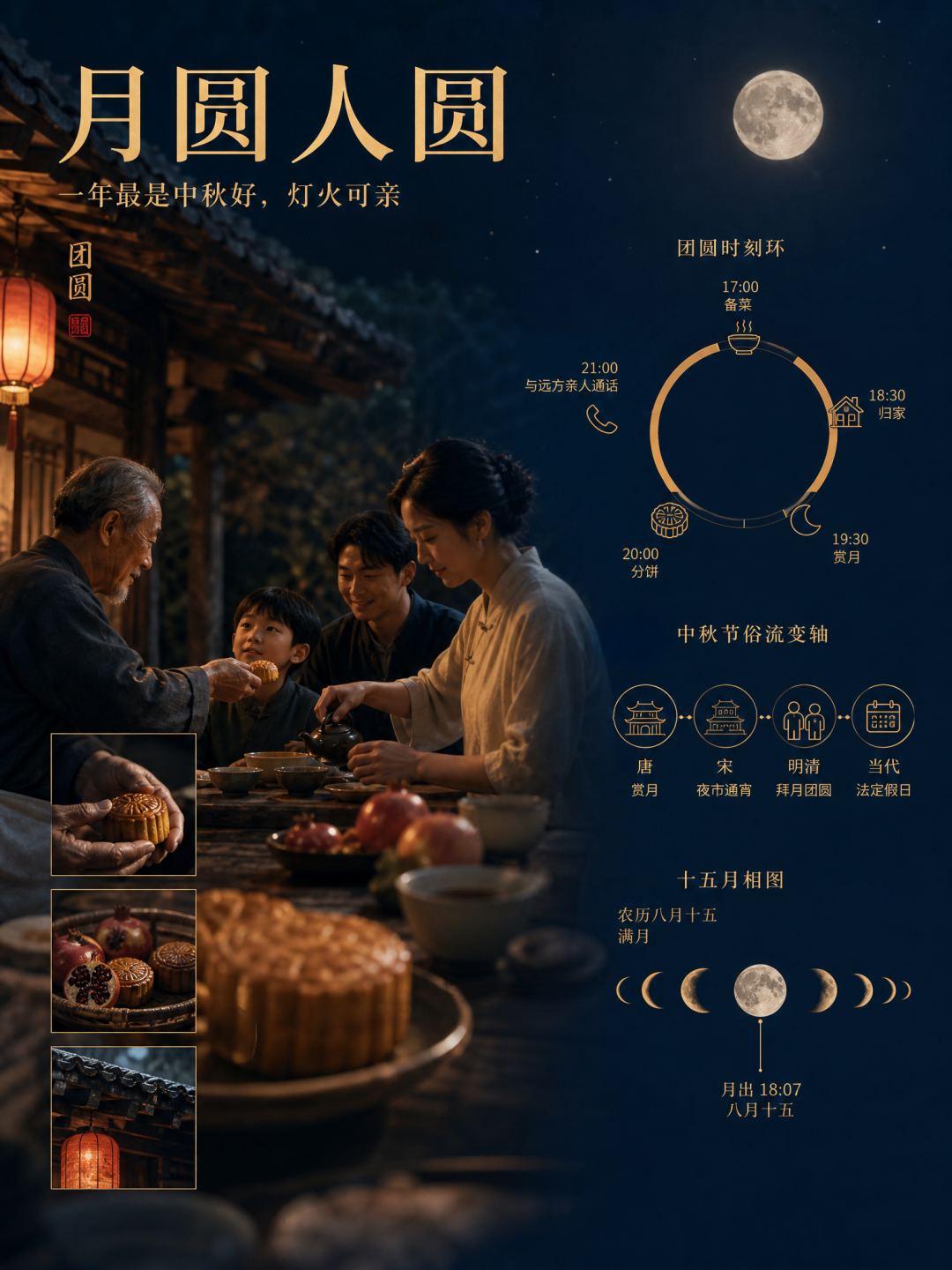 2026“华夏奖”文化艺术设计大赛 中华传统节日文化创意设计赛道【中秋节】主题入选作品(AI(人工智能)创意作品) · 作品图54