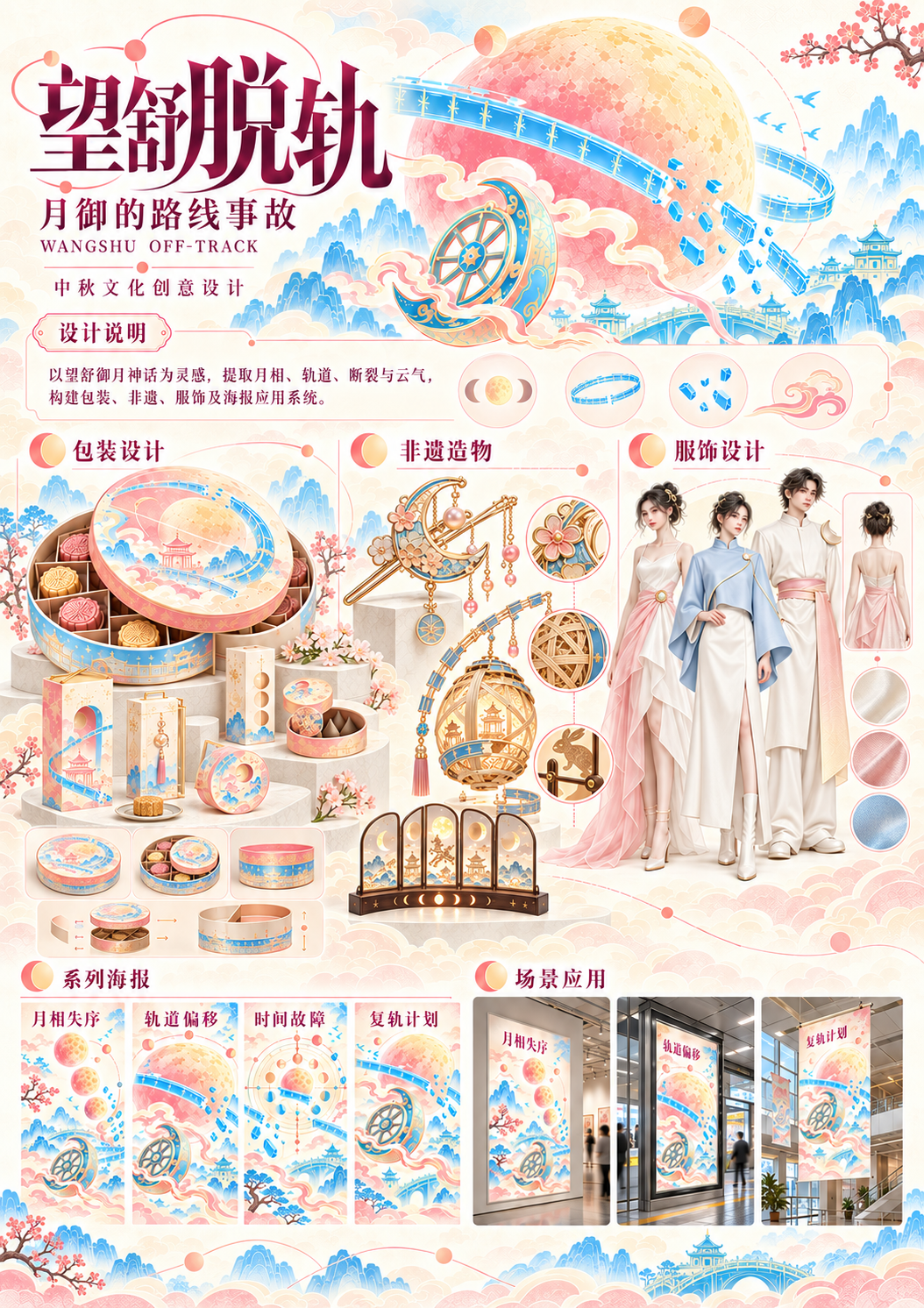 2026“华夏奖”文化艺术设计大赛 中华传统节日文化创意设计赛道【中秋节】主题入选作品(文化创意作品) · 作品图57