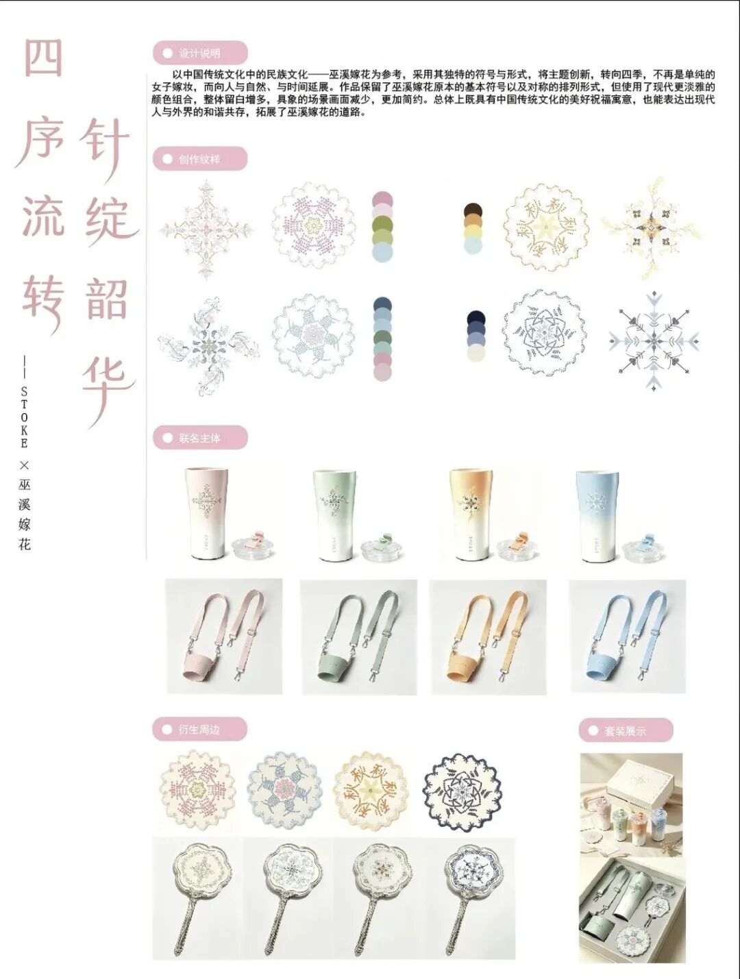 2026第三届巴绣(巫溪)嫁花创意设计大赛时尚生活品赛道入围作品 · 作品图8
