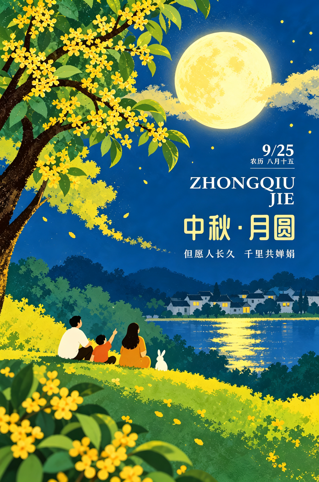 2026“华夏奖”文化艺术设计大赛 中华传统节日文化创意设计赛道【中秋节】主题入选作品(AI(人工智能)创意作品) · 作品图243