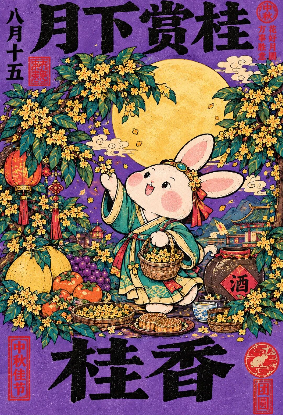 2026“华夏奖”文化艺术设计大赛 中华传统节日文化创意设计赛道【中秋节】主题入选作品(AI(人工智能)创意作品) · 作品图128