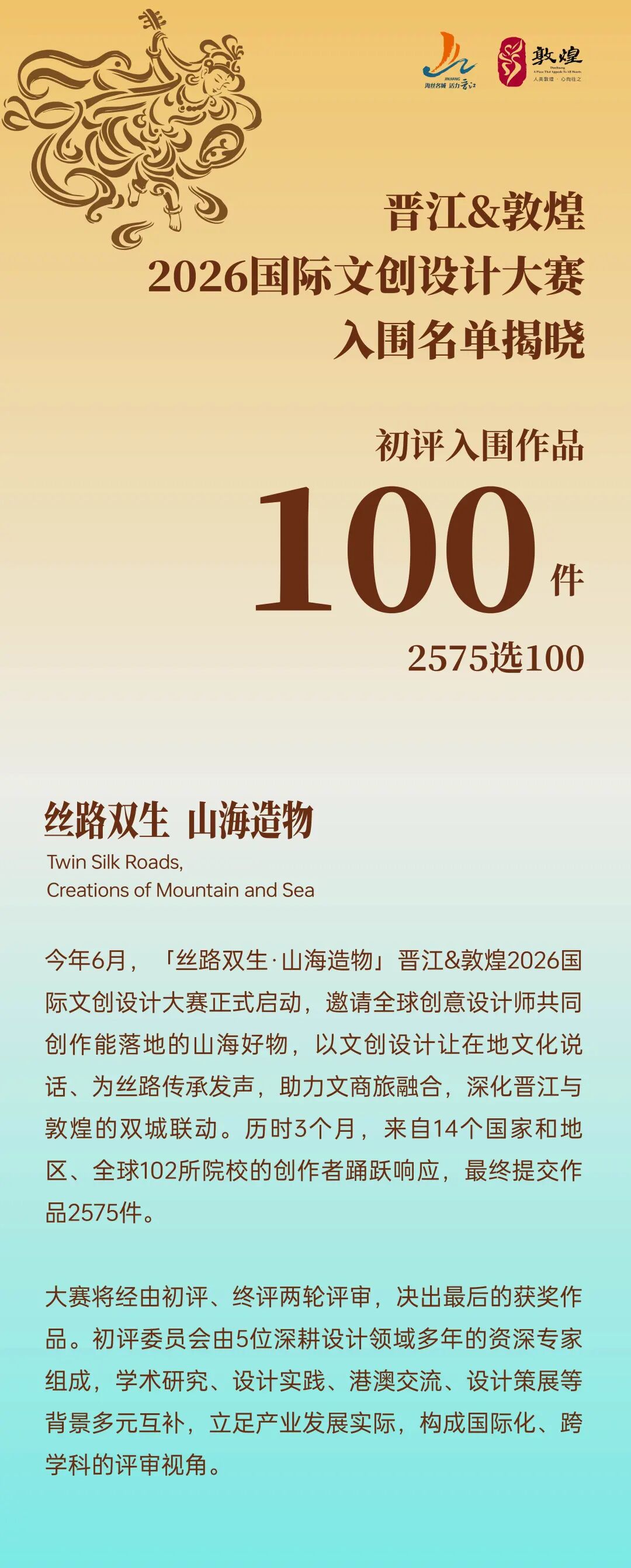 “丝路双生 山海造物”晋江&敦煌2026国际文创设计大赛初评结果公布 · 作品图2