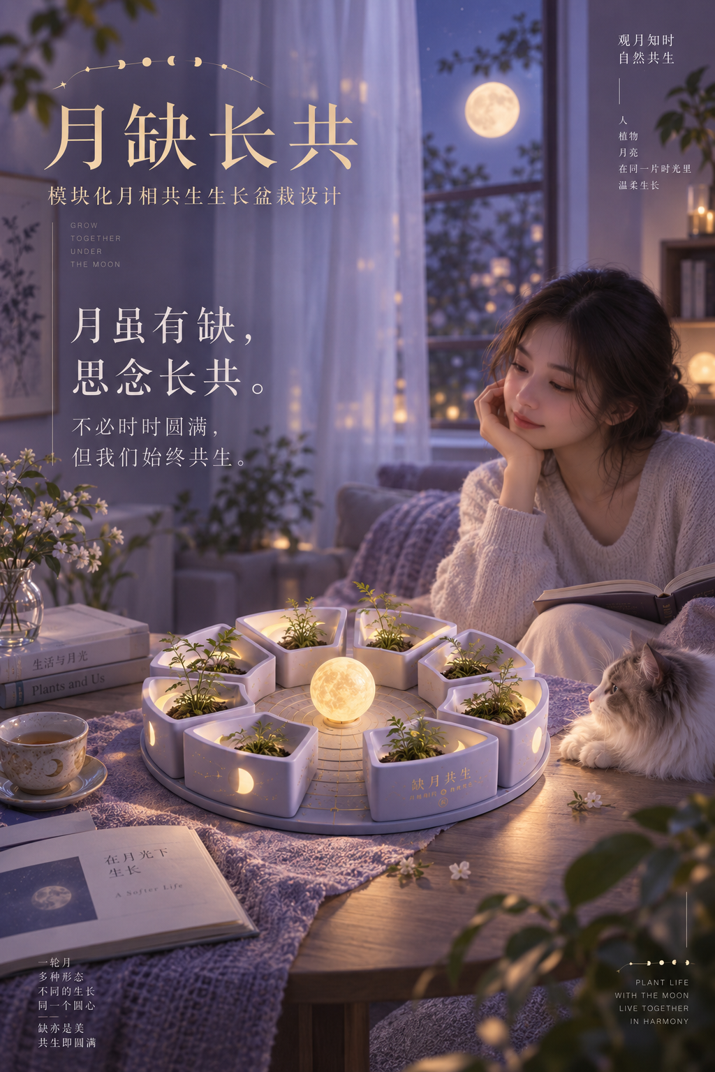 2026“华夏奖”文化艺术设计大赛 中华传统节日文化创意设计赛道【中秋节】主题入选作品(AI(人工智能)创意作品) · 作品图150