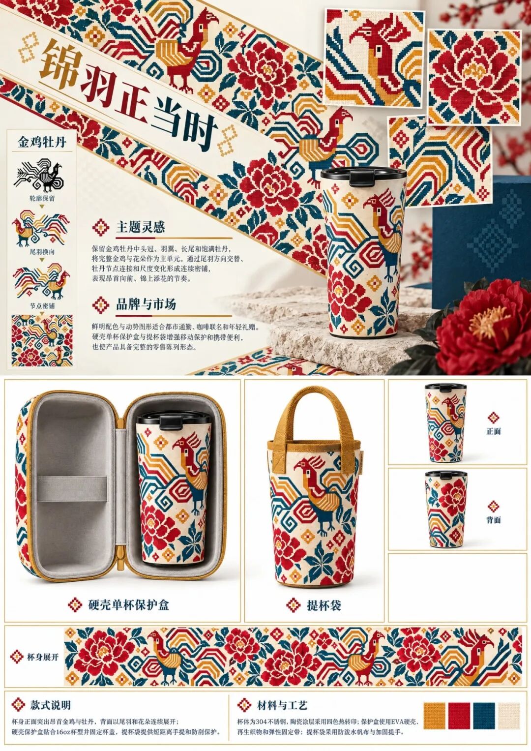 2026第三届巴绣(巫溪)嫁花创意设计大赛时尚生活品赛道入围作品 · 作品图15