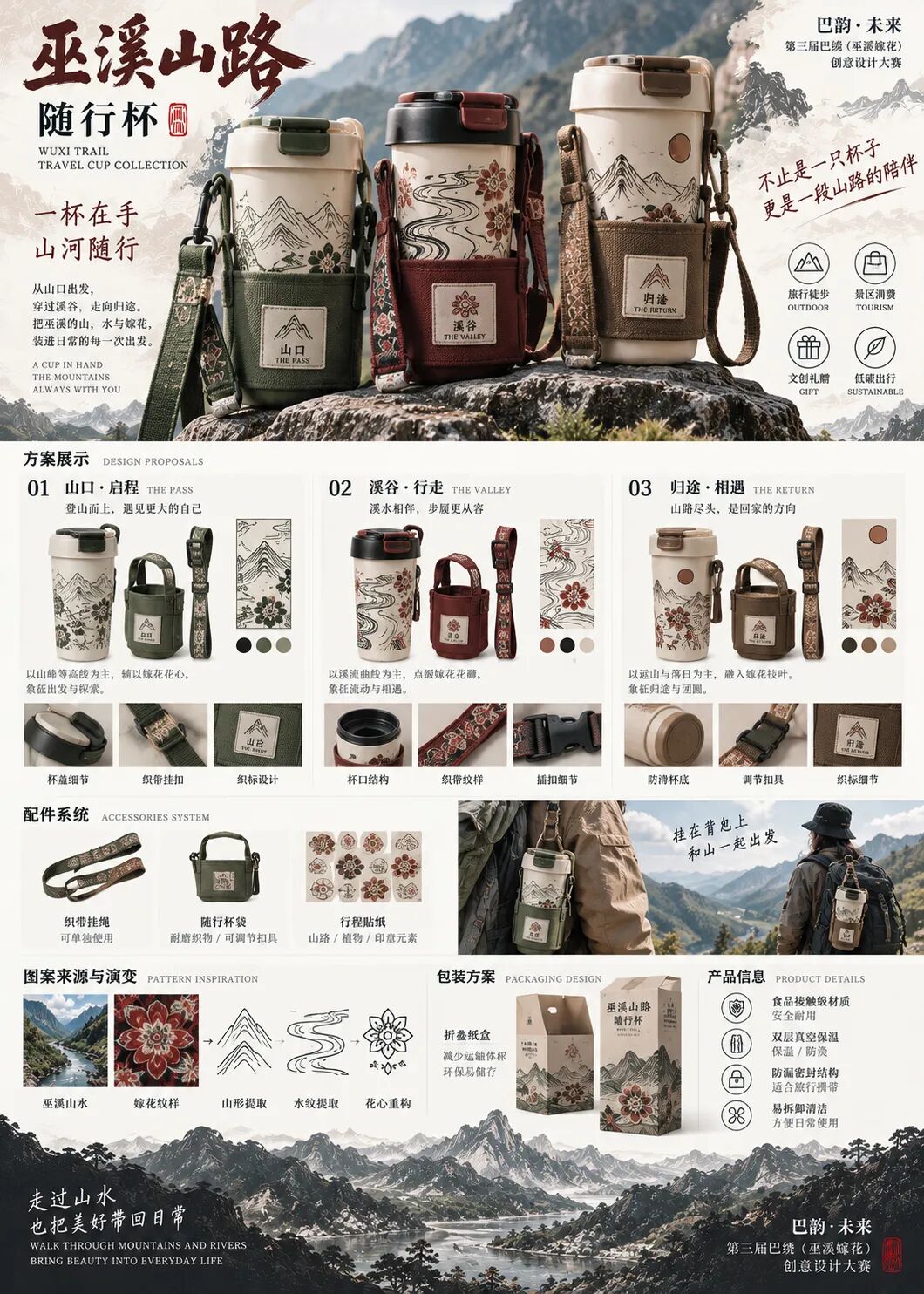 2026第三届巴绣(巫溪)嫁花创意设计大赛时尚生活品赛道入围作品 · 作品图16