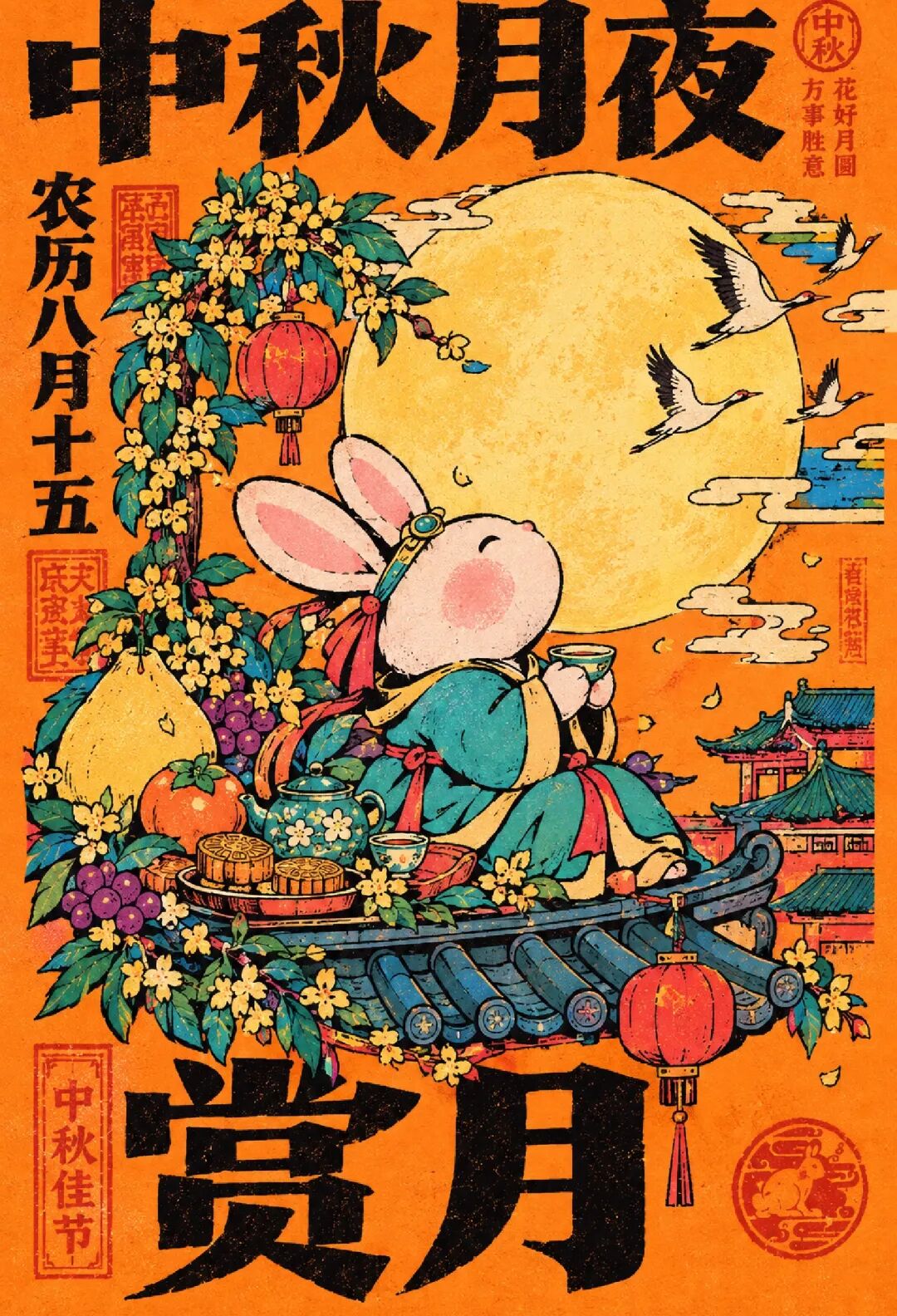 2026“华夏奖”文化艺术设计大赛 中华传统节日文化创意设计赛道【中秋节】主题入选作品(AI(人工智能)创意作品) · 作品图127