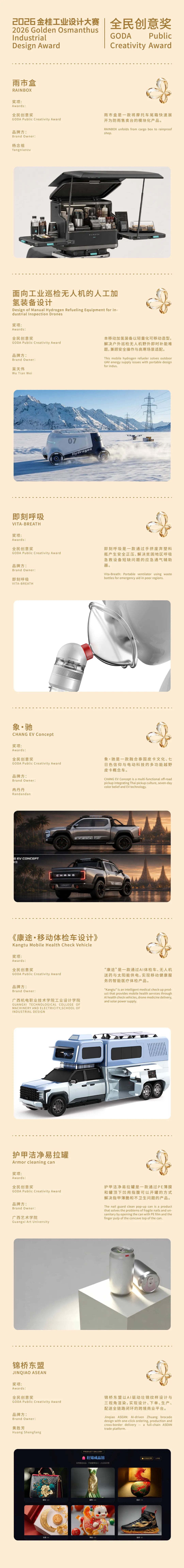 2026金桂工业设计大赛全民创意奖获奖作品名单 · 作品图2