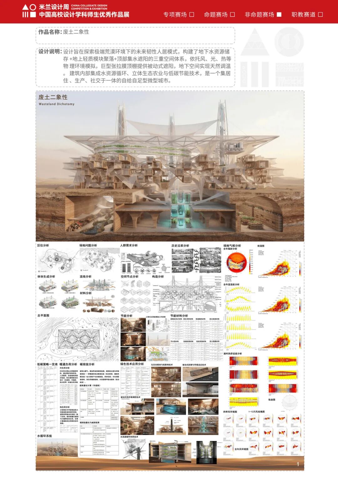 第十届米兰设计周大赛非命题赛场-建筑设计赛道优秀作品赏析(第1辑) · 作品图33