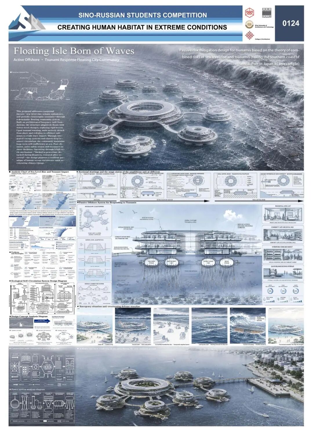 2026中俄大学生建筑设计2026中俄大学生建筑设计竞赛获奖名单及作品公示 · 作品图40
