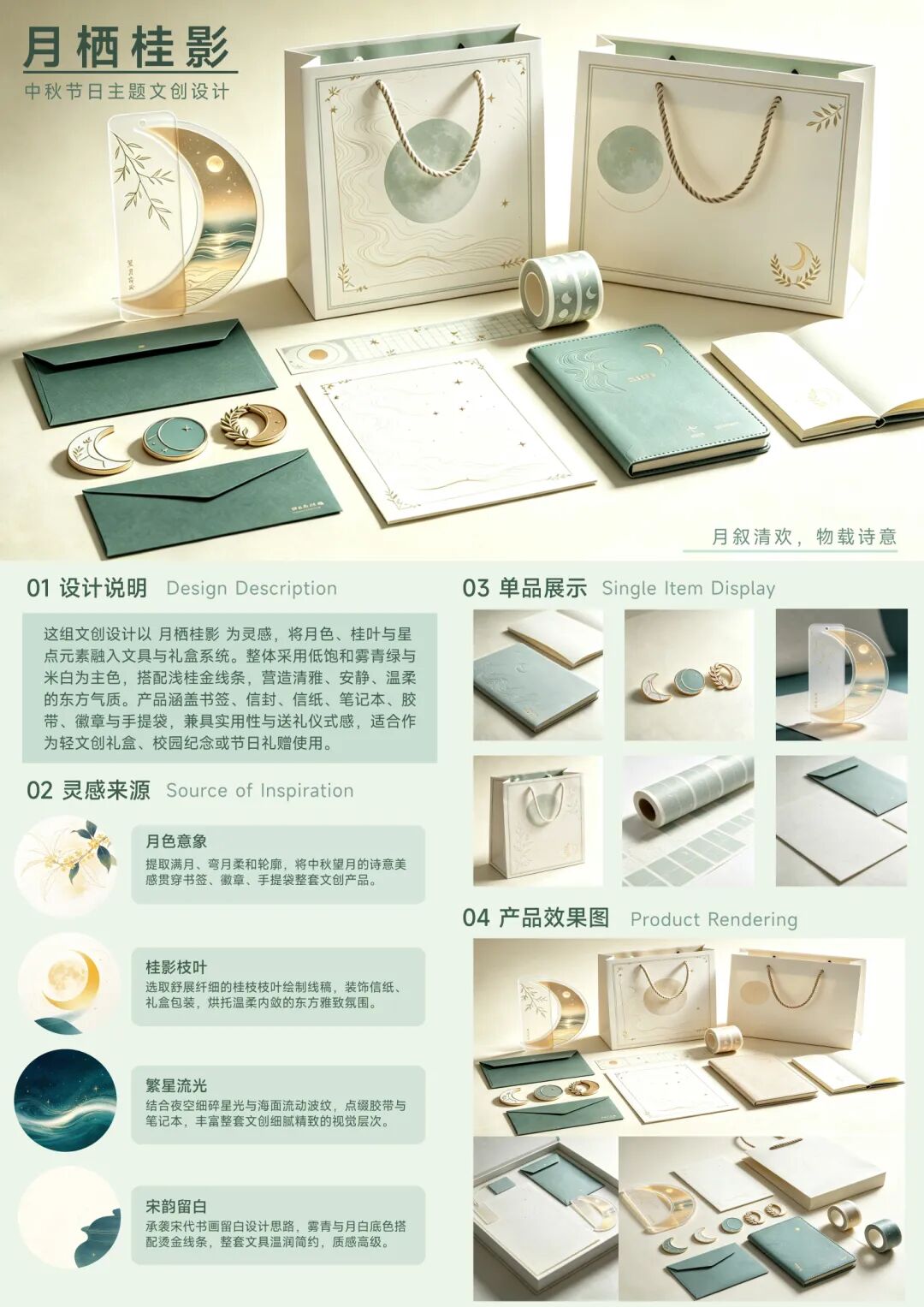 2026“华夏奖”文化艺术设计大赛 中华传统节日文化创意设计赛道【中秋节】主题入选作品(文化创意作品) · 作品图68