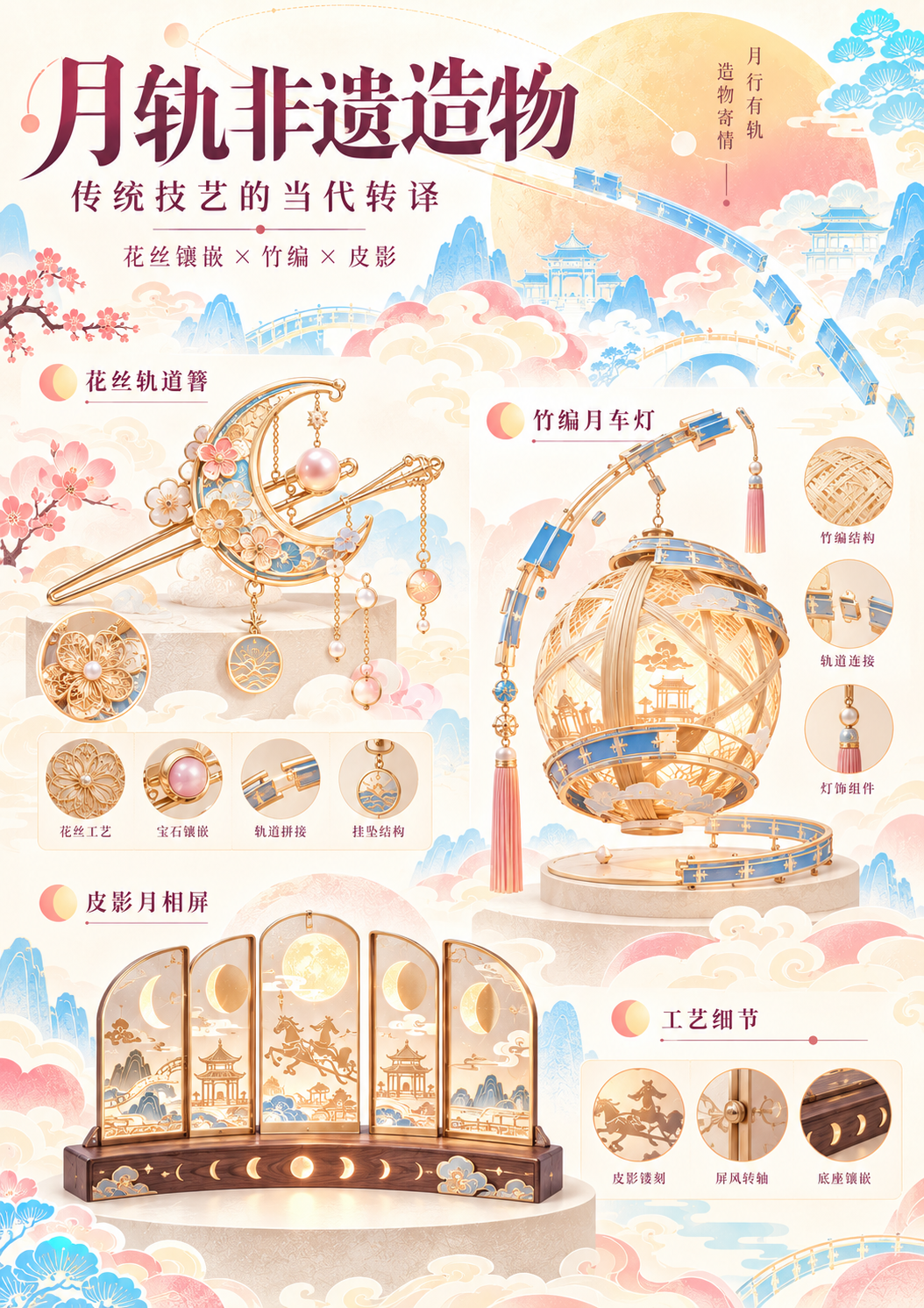 2026“华夏奖”文化艺术设计大赛 中华传统节日文化创意设计赛道【中秋节】主题入选作品(文化创意作品) · 作品图59