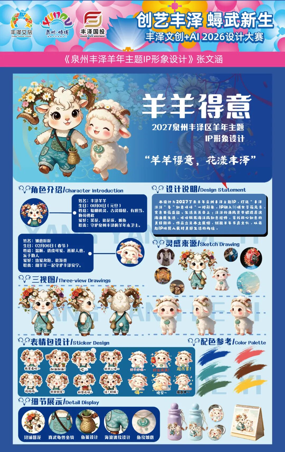 “创艺丰泽·蟳武新生”2026丰泽AI+文创设计大赛获奖名单及获奖作品 · 作品图72