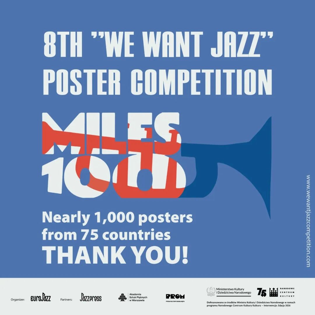 2026第8届波兰We Want Jazz海报大赛TOP100作品 · 作品图1