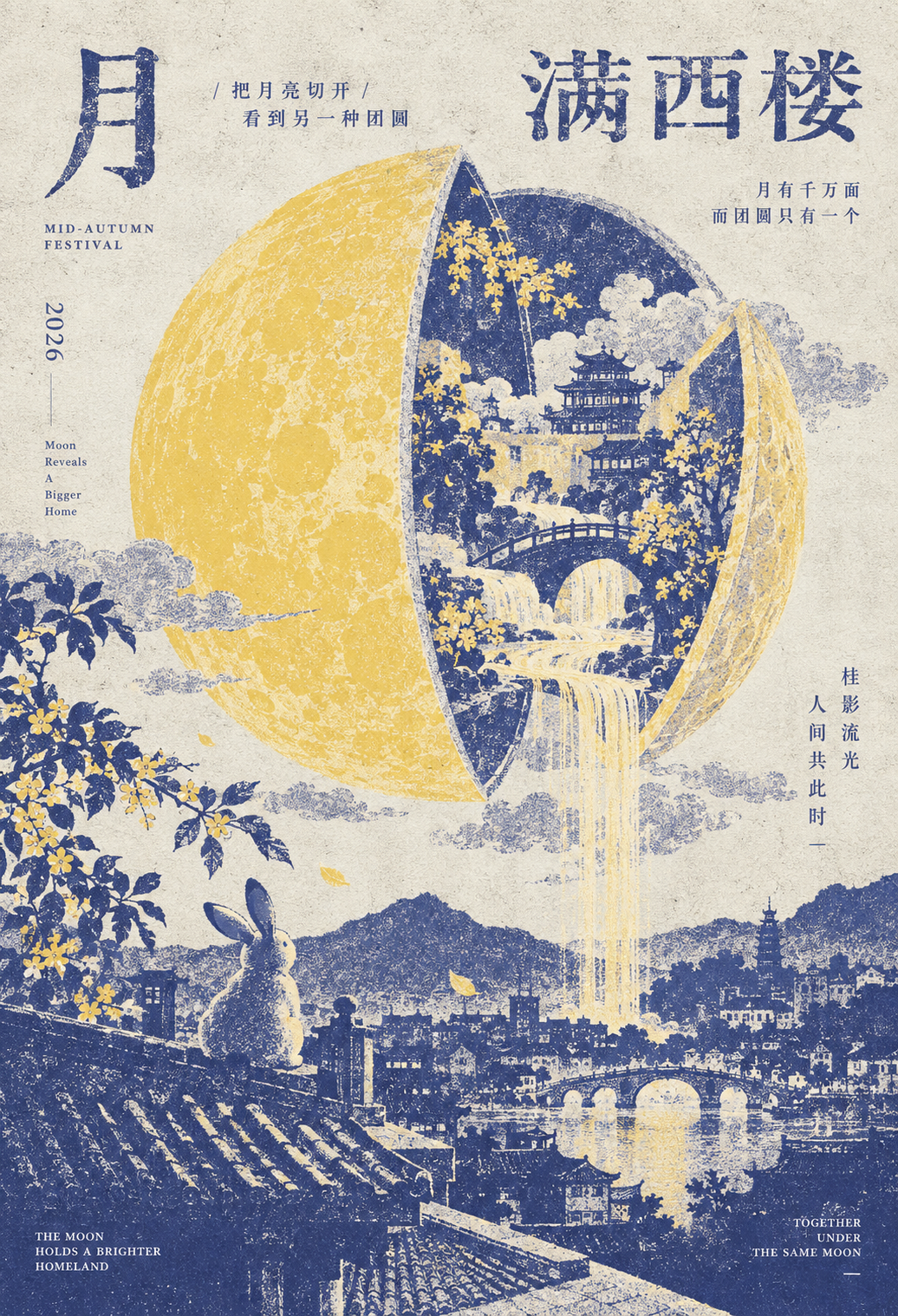 2026“华夏奖”文化艺术设计大赛 中华传统节日文化创意设计赛道【中秋节】主题入选作品(视觉艺术作品) · 作品图80