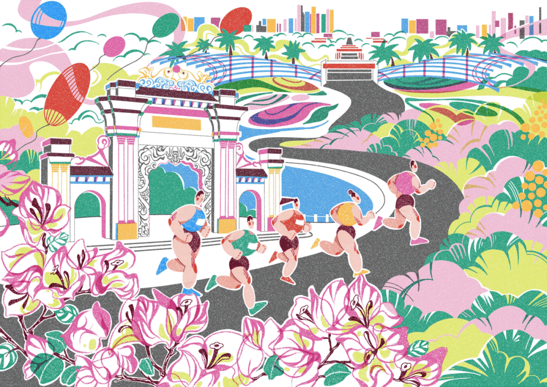 2026“花YOUNG陈村・花绘世界”陈村文旅主题插画大赛获奖作品 · 作品图24