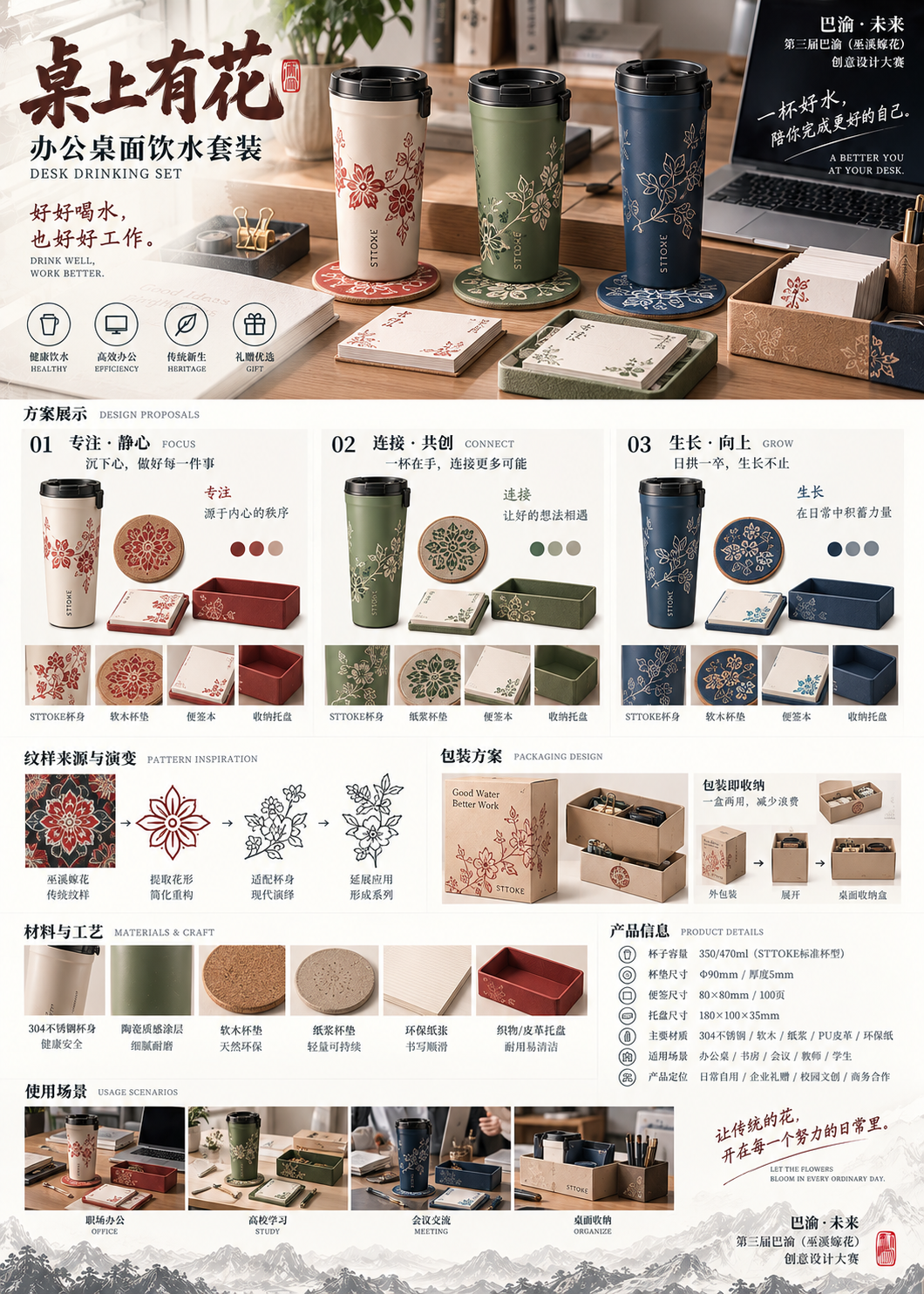 2026第三届巴绣(巫溪)嫁花创意设计大赛时尚生活品赛道入围作品 · 作品图13