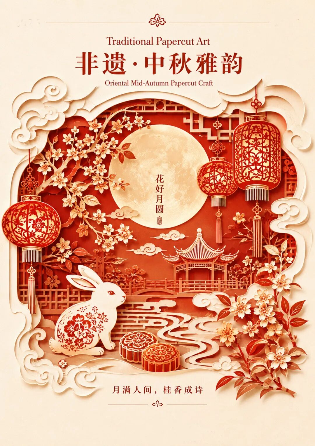 2026“华夏奖”文化艺术设计大赛 中华传统节日文化创意设计赛道【中秋节】主题入选作品(AI(人工智能)创意作品) · 作品图168