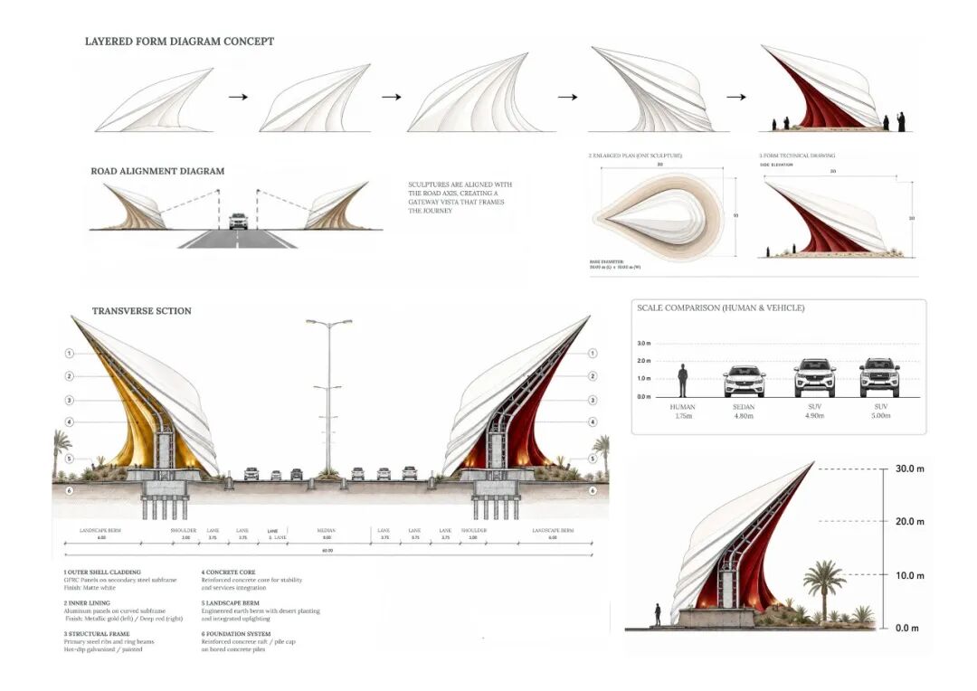 2026 MUJASSAM WATAN 城市雕塑挑战赛获奖作品 · 作品图18