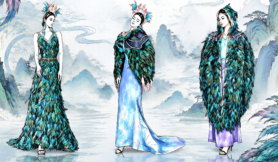 2026山东省第二届AI数实耦合服装时尚创意设计竞赛决赛入围名单及作品公示 · 作品图22