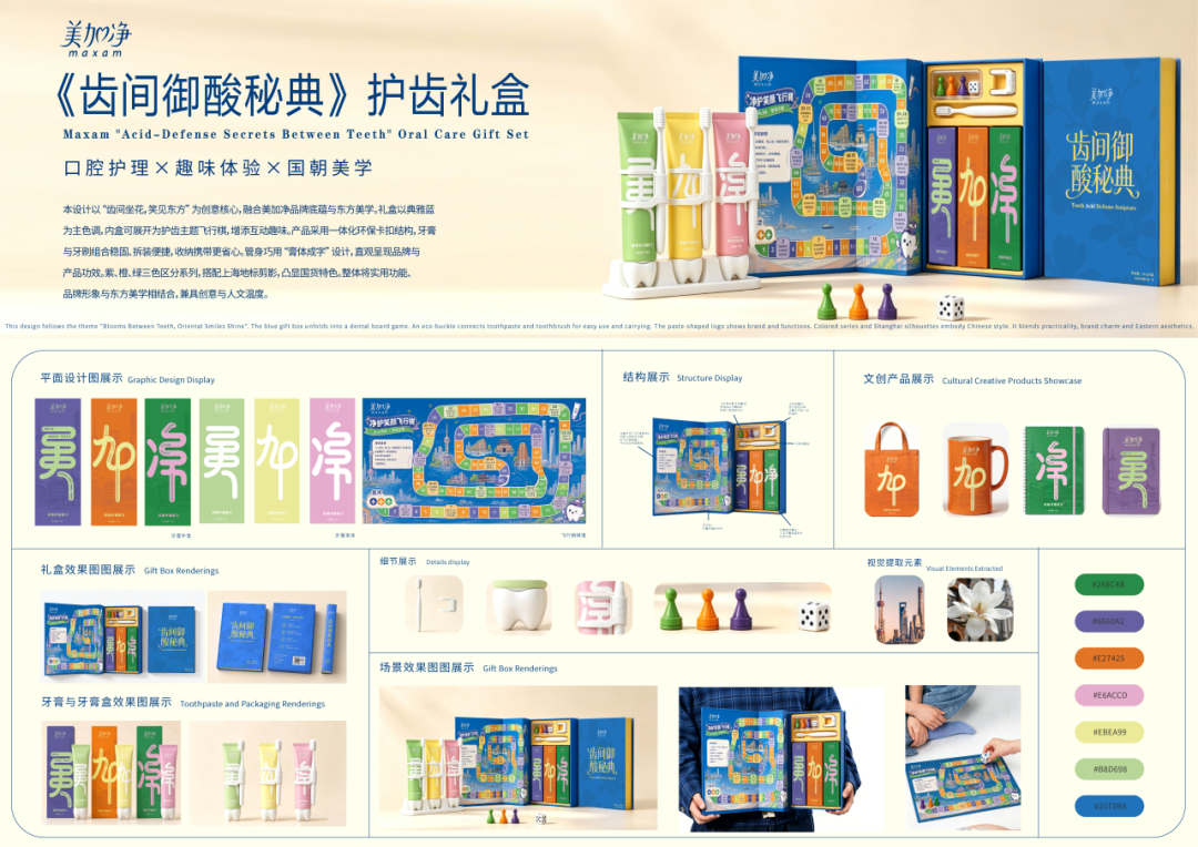 第20届中国好创意-老字号·新国潮创新设计专项大赛美加净组优秀奖作品欣赏 · 作品图44