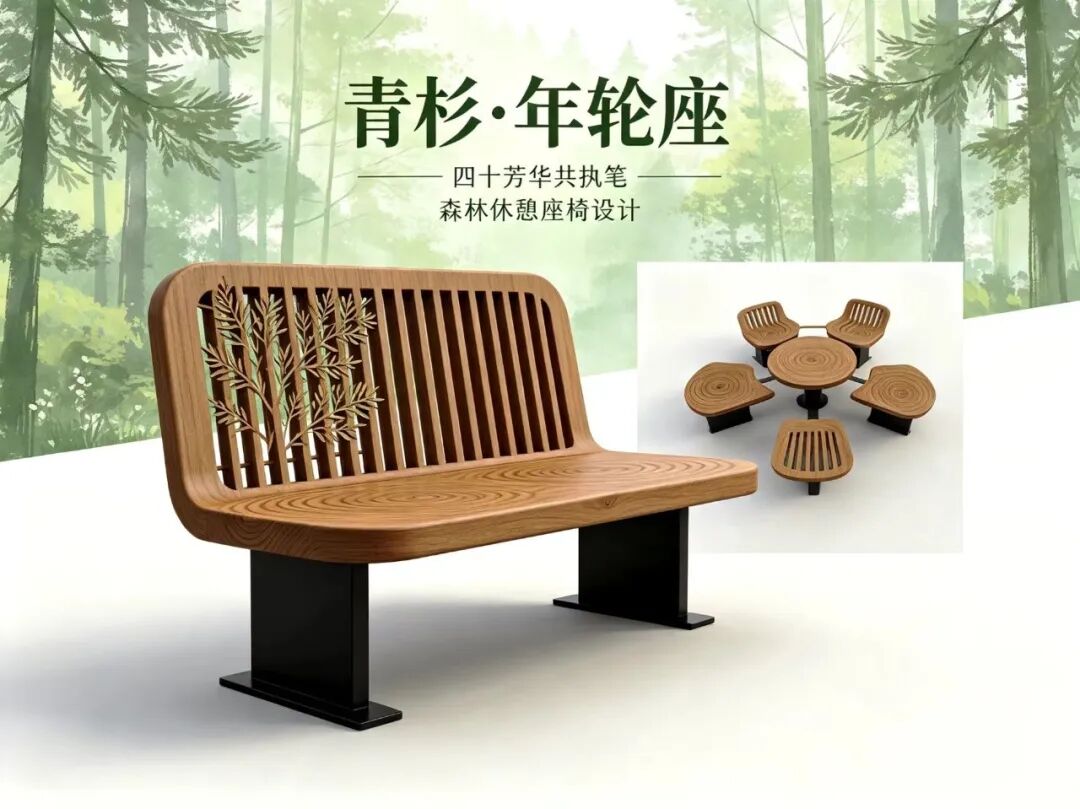 园椅创意征集活动获奖名单及优秀作品展示 · 作品图9