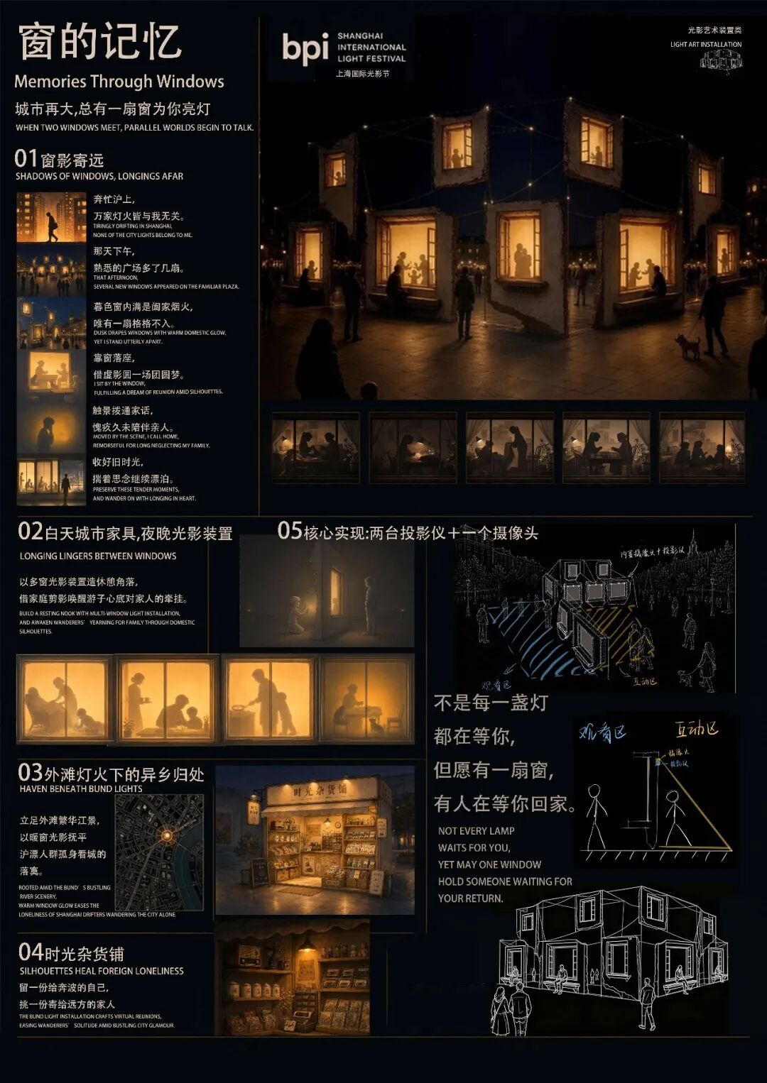 2026上海国际光影节——第12届bpi照明设计学生竞赛获奖作品公布 · 作品图4