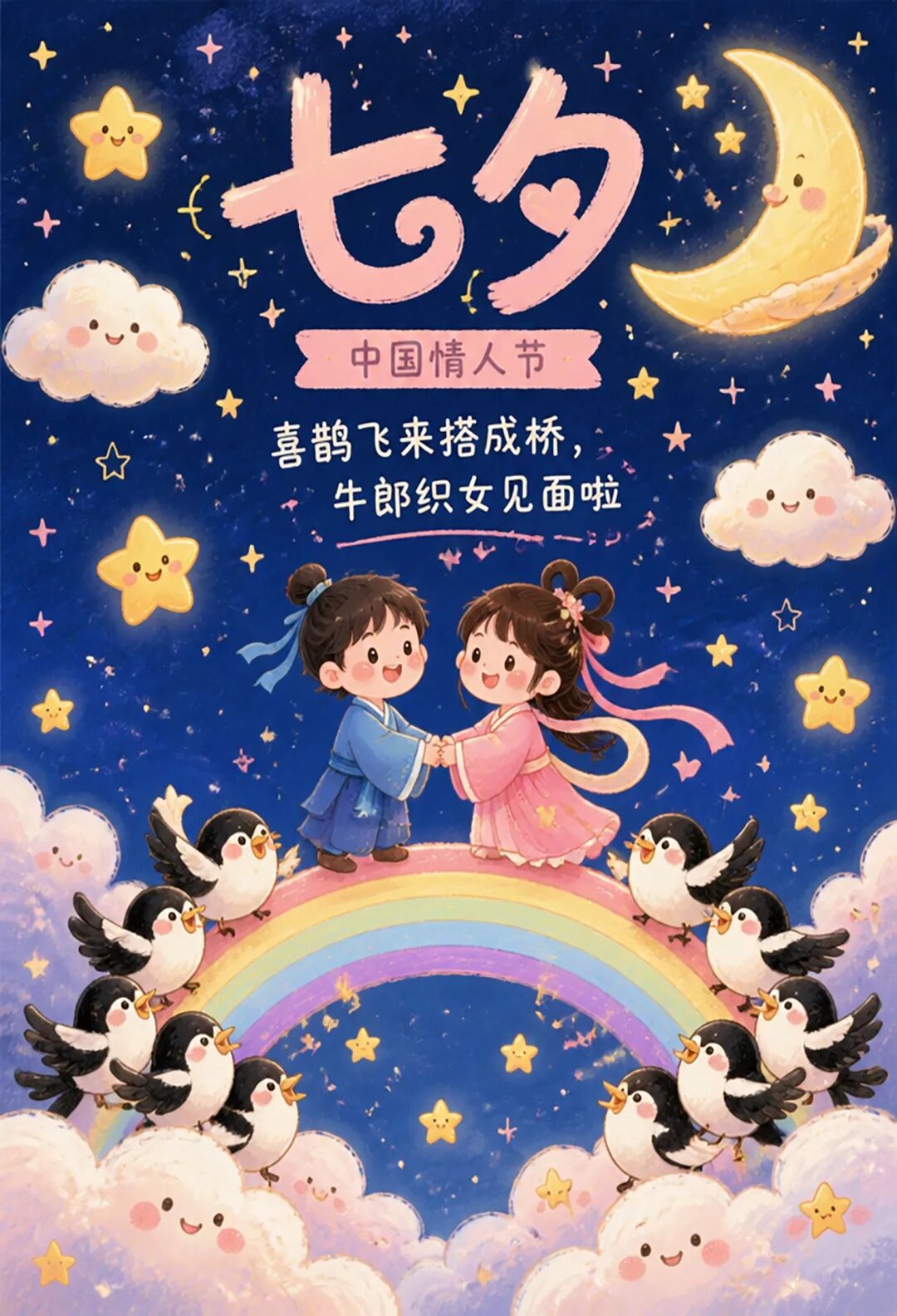 2026“华夏奖”文化艺术设计大赛 中华传统节日文化创意设计赛道【七夕节】主题入选作品(AI(人工智能)创意作品) · 作品图180