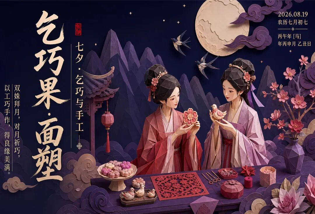 2026“华夏奖”文化艺术设计大赛 中华传统节日文化创意设计赛道【七夕节】主题入选作品(AI(人工智能)创意作品) · 作品图169