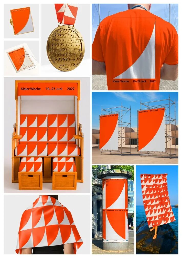 2027德国基尔周帆船赛海报竞赛获奖作品 · 作品图5