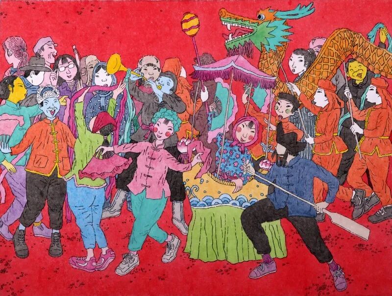 2026中国美术家协会首届现代插画艺术大展获奖作品(第三部分) · 作品图78