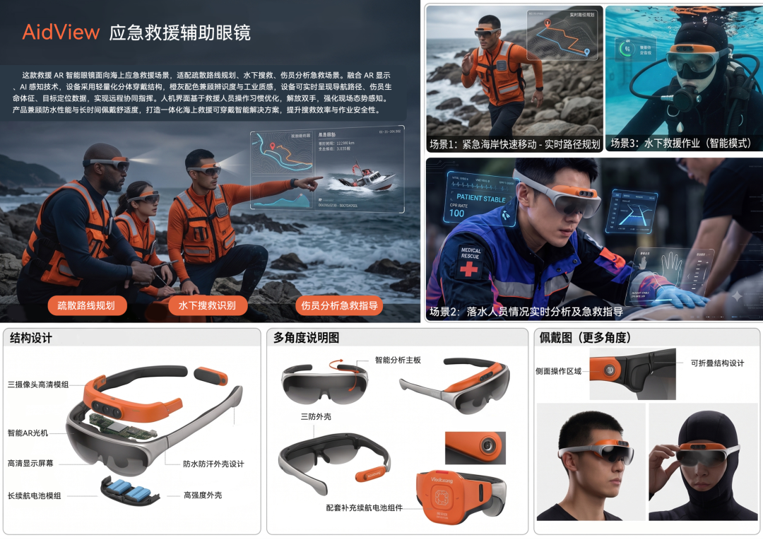 2026中国(温州)工业设计大赛入围眼镜专项赛决赛作品名单公示 · 作品图19