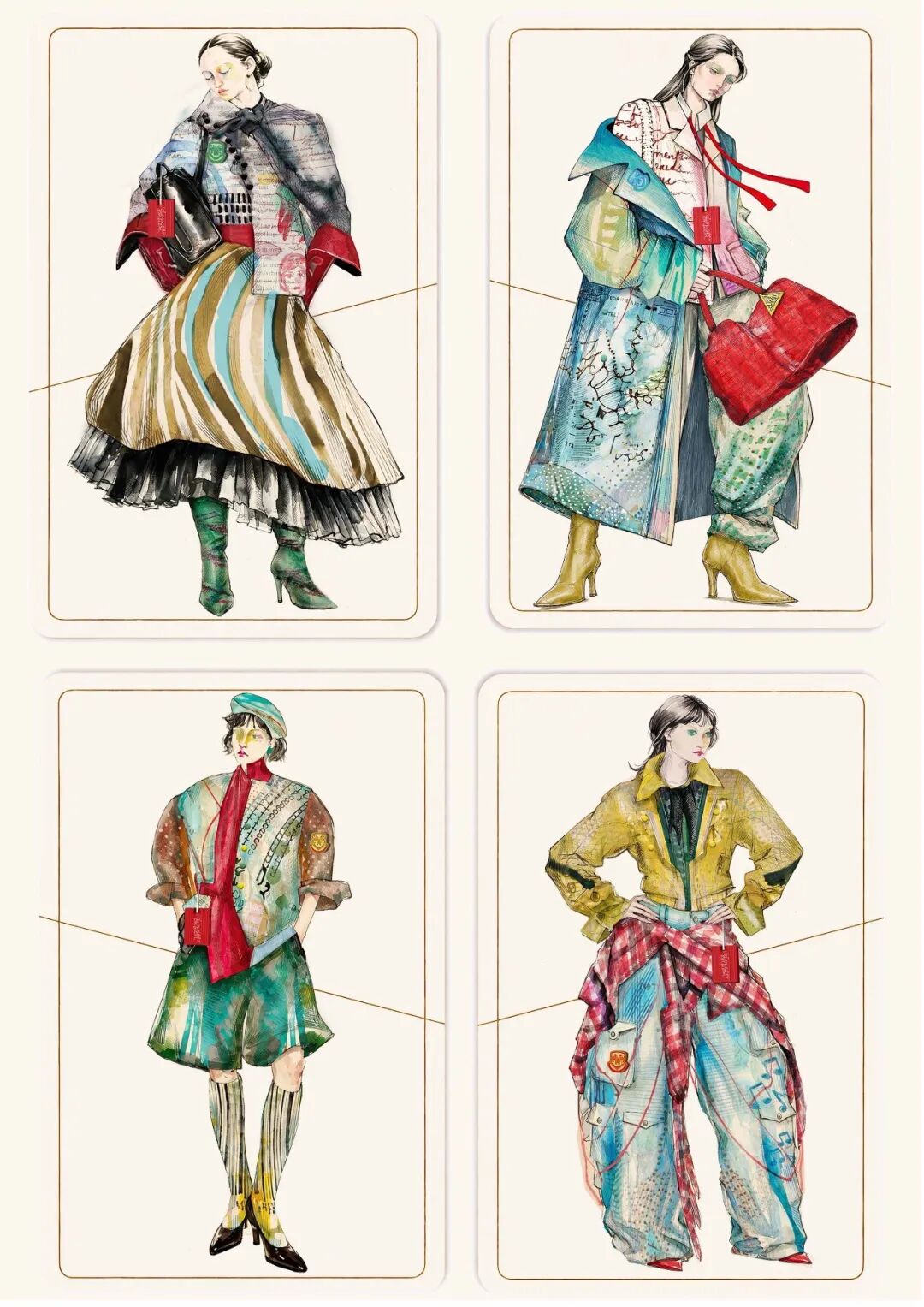汉帛杯·第34届青年设计师时装作品大赛初评入围作品公示 · 作品图9