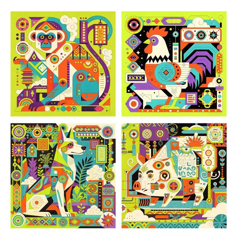 2026中国美术家协会首届现代插画艺术大展获奖作品(第二部分) · 作品图70