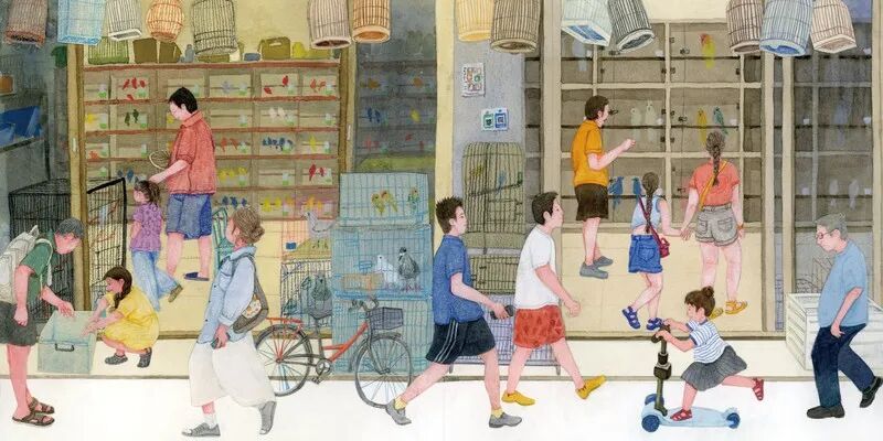 2026中国美术家协会首届现代插画艺术大展获奖作品(第一部分) · 作品图107