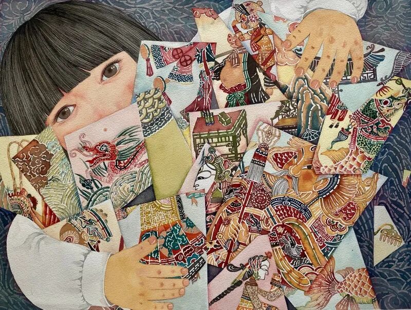 2026中国美术家协会首届现代插画艺术大展获奖作品(第一部分) · 作品图103