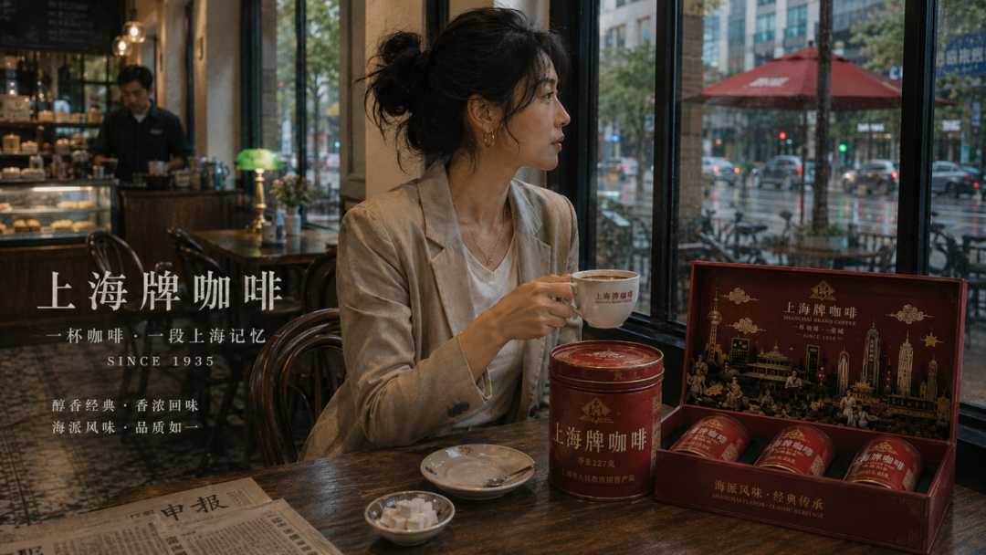 第20届中国好创意-老字号·新国潮创新设计专项大赛上海牌咖啡组优秀奖作品欣赏 · 作品图10