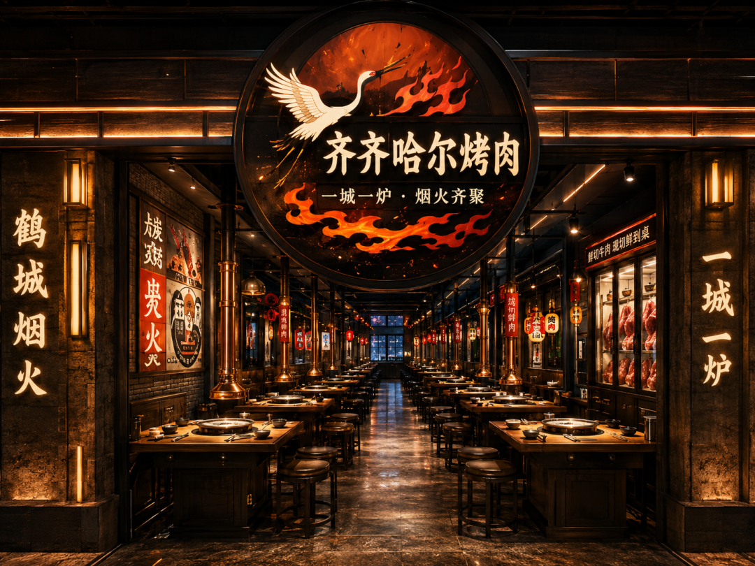 “建设银行杯”齐齐哈尔烤肉创意设计大赛获奖作品 · 作品图7
