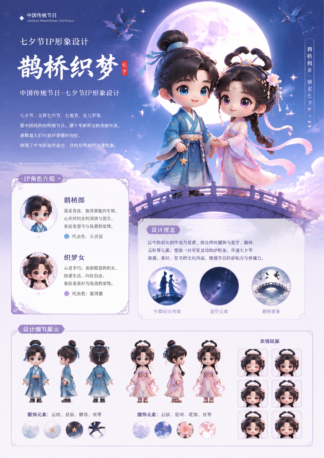 2026“华夏奖”文化艺术设计大赛 中华传统节日文化创意设计赛道【七夕节】主题入选作品(AI(人工智能)创意作品) · 作品图220