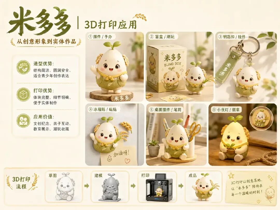 稻作未来・智造万物|全国首届 3D 打印设计大赛成果获奖发布 · 作品图68