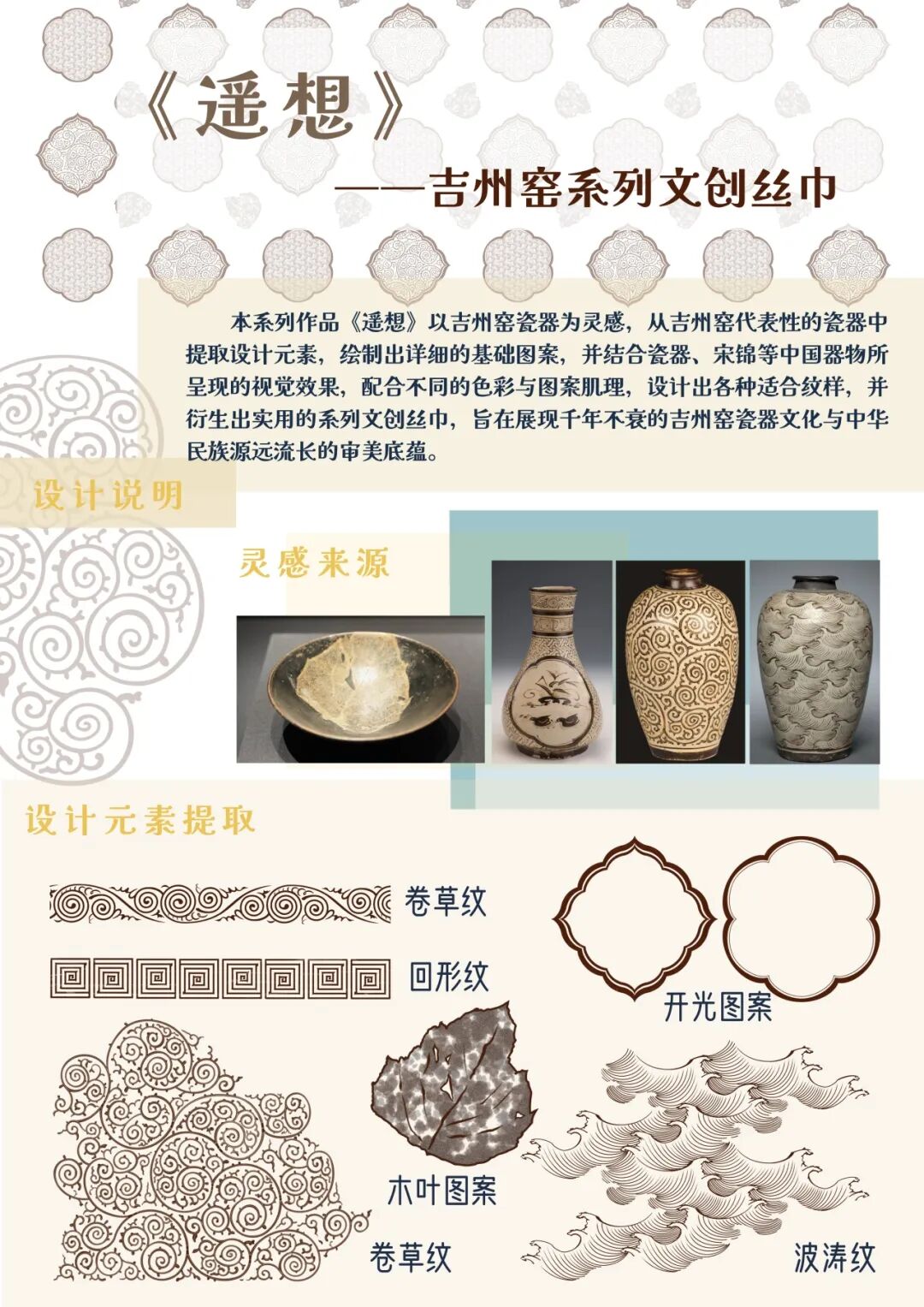 “窑火千年 创想新生”吉州窑文创设计大赛获奖名单及获奖作品 · 作品图11