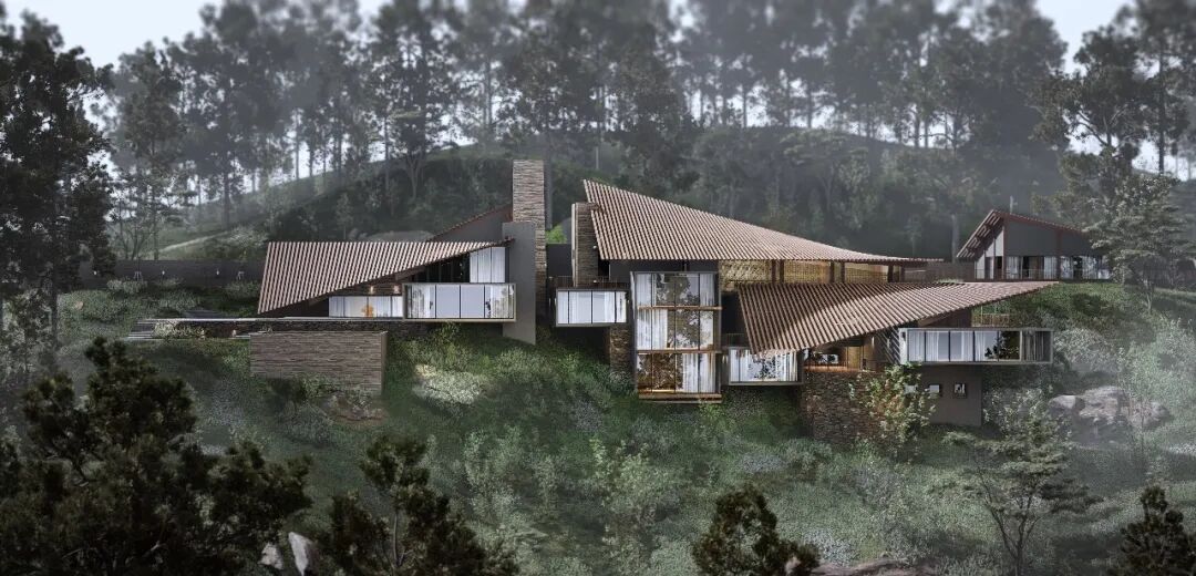 第九届顶峰设计奖 | 建筑室内一体化设计银奖:静.山居 · 作品图4