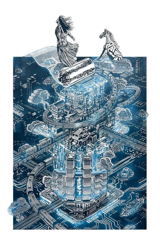 2026中国美术家协会首届现代插画艺术大展获奖作品(第三部分) · 作品图83