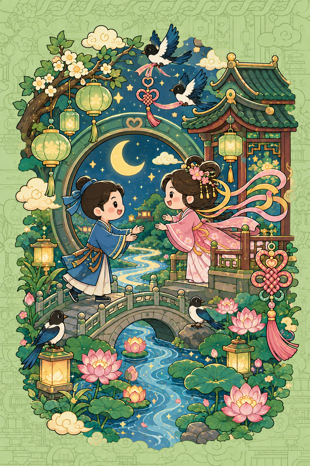 2026“华夏奖”文化艺术设计大赛 中华传统节日文化创意设计赛道【七夕节】主题入选作品(AI(人工智能)创意作品) · 作品图192
