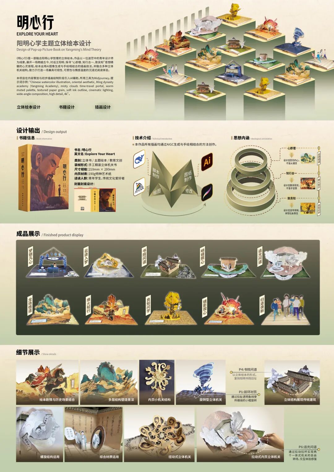 第十届米兰设计周大赛专项赛场-“阳明文创”设计大赛优秀作品赏析(第1辑) · 作品图6