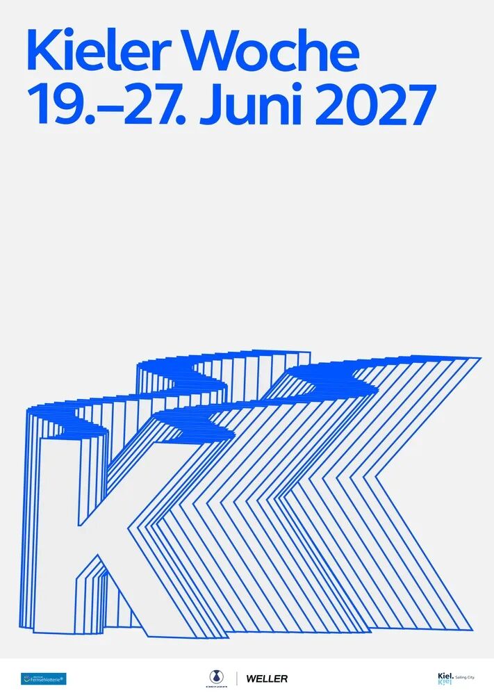 2027德国基尔周帆船赛海报竞赛获奖作品 · 作品图6