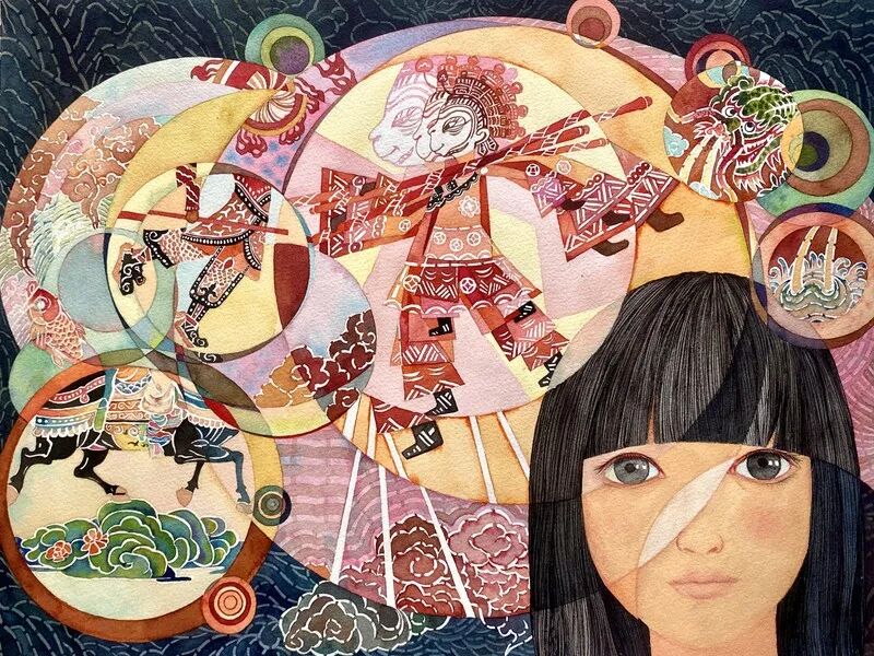 2026中国美术家协会首届现代插画艺术大展获奖作品(第一部分) · 作品图104