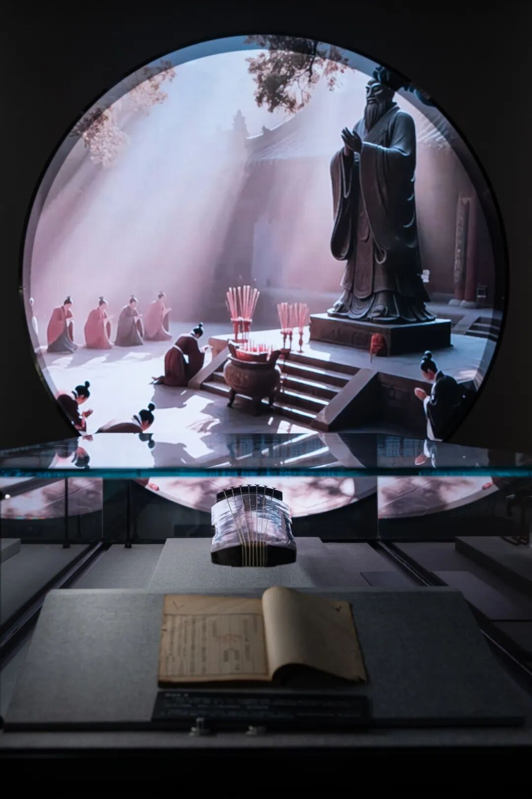 第九届顶峰设计奖 | 文教体医养空间实景类金奖:君山度曲古琴特展 · 作品图10