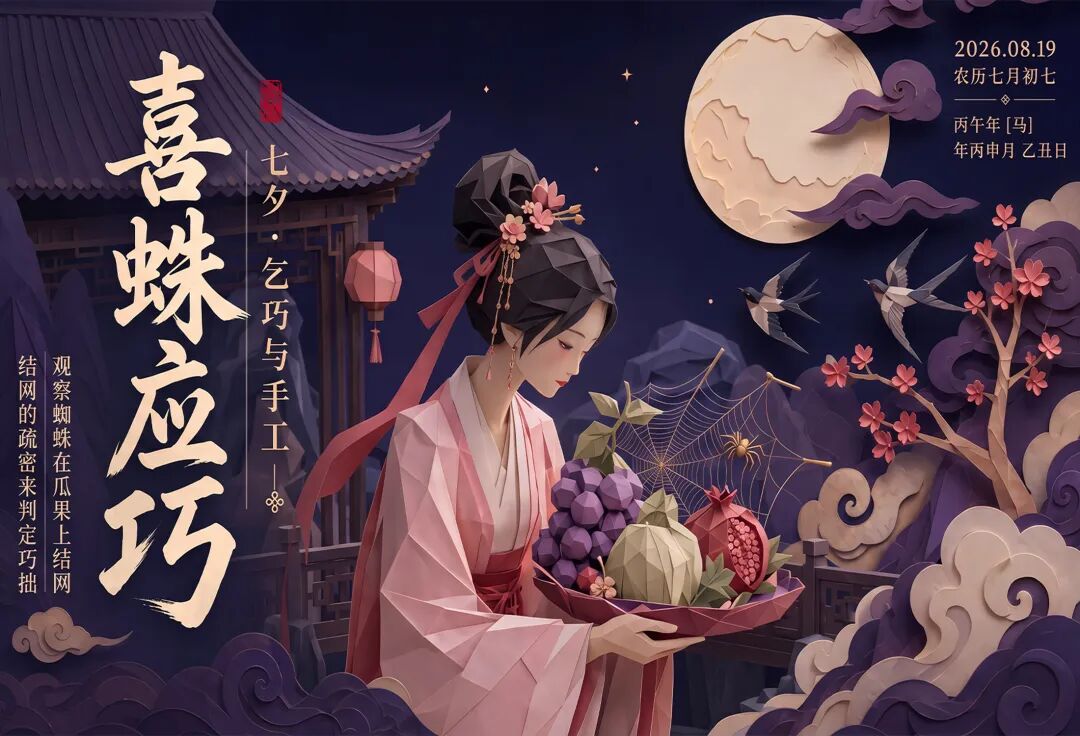 2026“华夏奖”文化艺术设计大赛 中华传统节日文化创意设计赛道【七夕节】主题入选作品(AI(人工智能)创意作品) · 作品图172