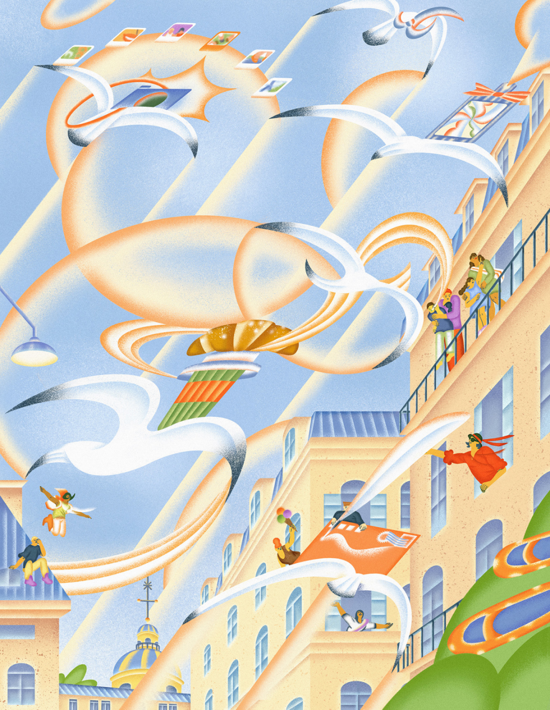 第十三届Hiii Illustration国际插画奖特定主题单元“万物和鸣”入围公布&最受欢迎奖投票 · 作品图75